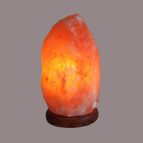 Himalayan salt lamp, natural crystal salt, 2-3 kg