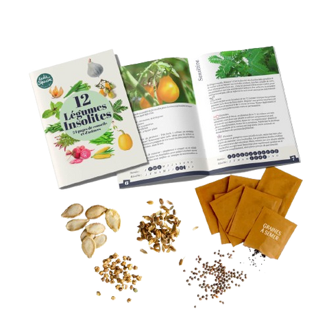 SET - Unusual vegetable seeds 12x assortment