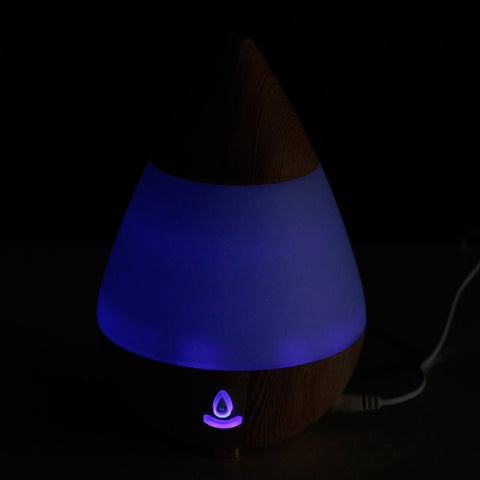 Humidifier diffuser, USB, LED colors, teardrop