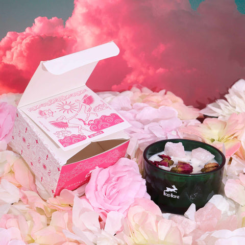 Magic flower scented candle, Lovers