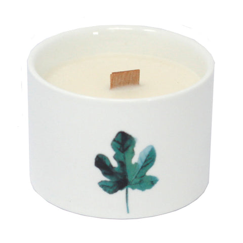 Scented candle botanical, Japanese garden, medium