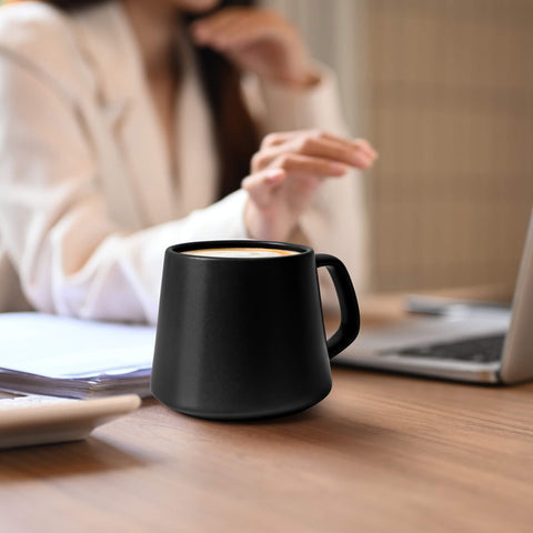 Coffee mugs, Luxe black (4x420 ml)