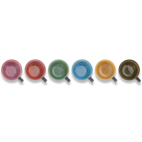 Coffee cups, Palmitas anthracite (6x190 ml)