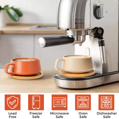 Coffee cups, Luxe beige (4x320 ml)