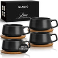 Coffee mugs, Luxe black (4x320 ml)