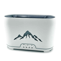 Himalayas humidifier diffuser, USB-C, remote control, flame effect