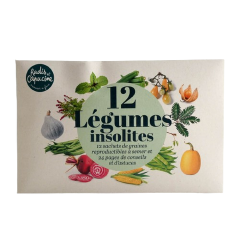 SET - Unusual vegetable seeds 12x assortment