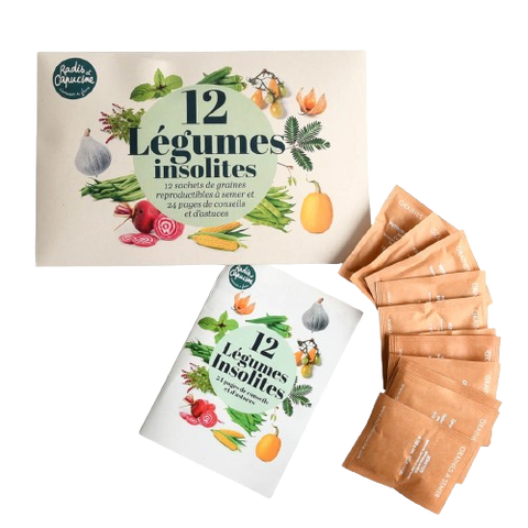 SET - Unusual vegetable seeds 12x assortment