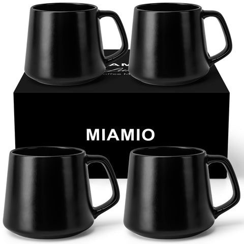 Japanese tea set + coffee cups Luxe black