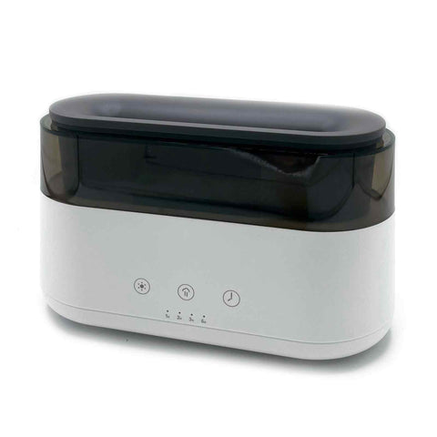 Humidifier diffuser, USB-C, LED display, flame effect