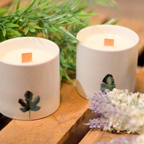 Scented candle botanical, Vistorian peony, large