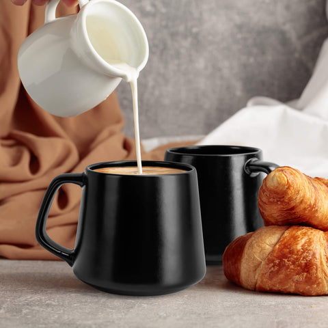 Coffee mugs, Luxe black (4x420 ml)