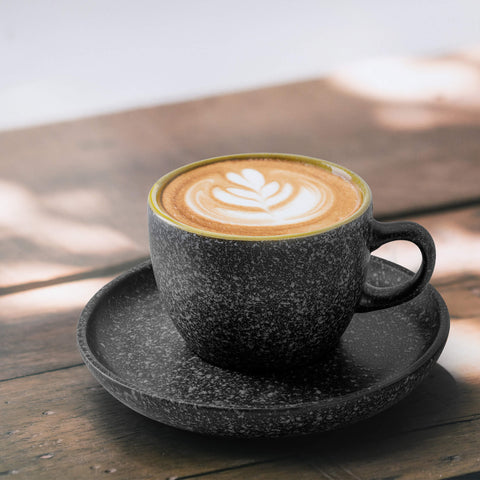 Coffee cups, Palmitas anthracite (6x190 ml)
